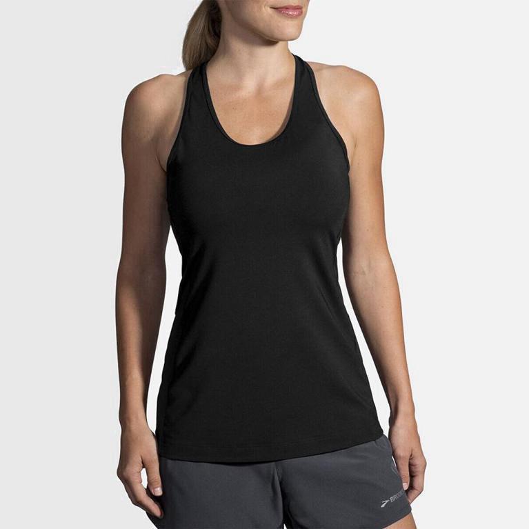 Brooks Pick-Up NZ - Women's Running Tank Top - Grey (50427-NADE)